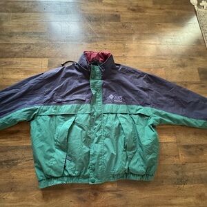 Green and Blue Men's Jacket
